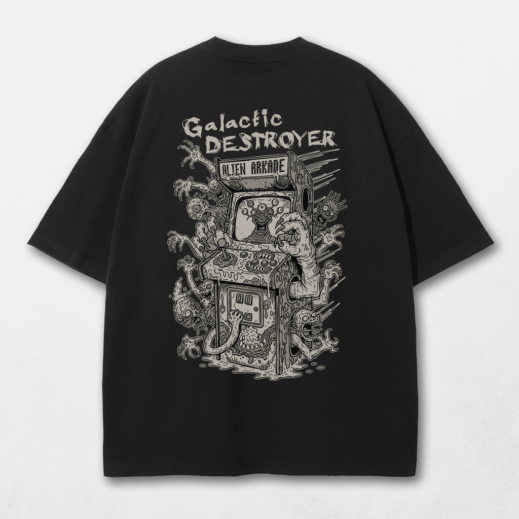 Galactic Destroyer Premium Heavyweight T-Shirt
