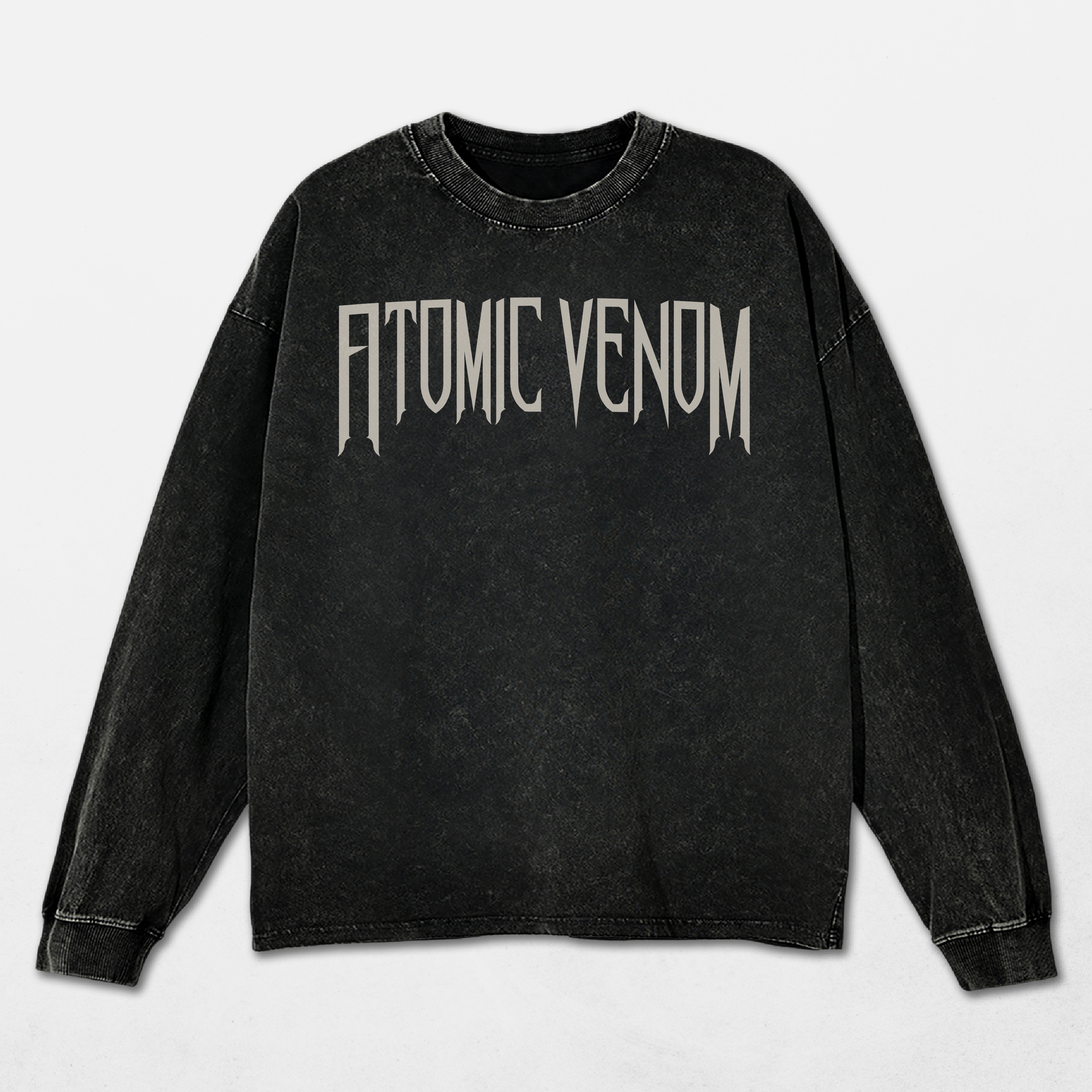 Immortal Acid Washed Long Sleeve Shirt