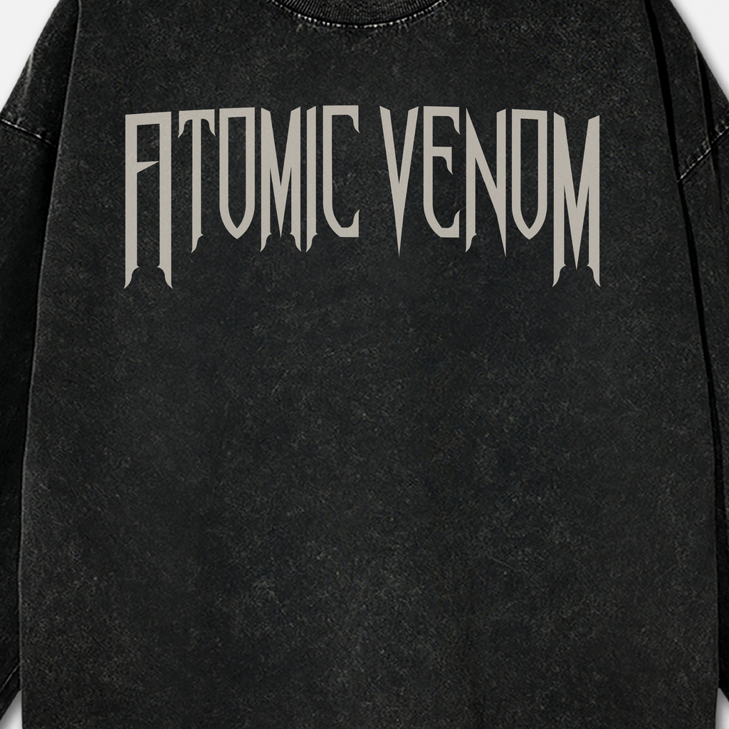 Immortal Acid Washed Long Sleeve Shirt
