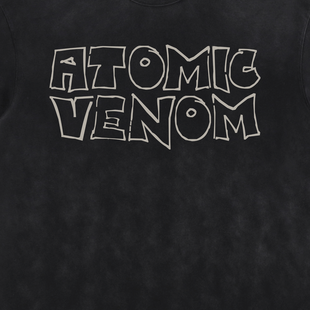 Lethal Dose Acid Washed Distressed T-Shirt