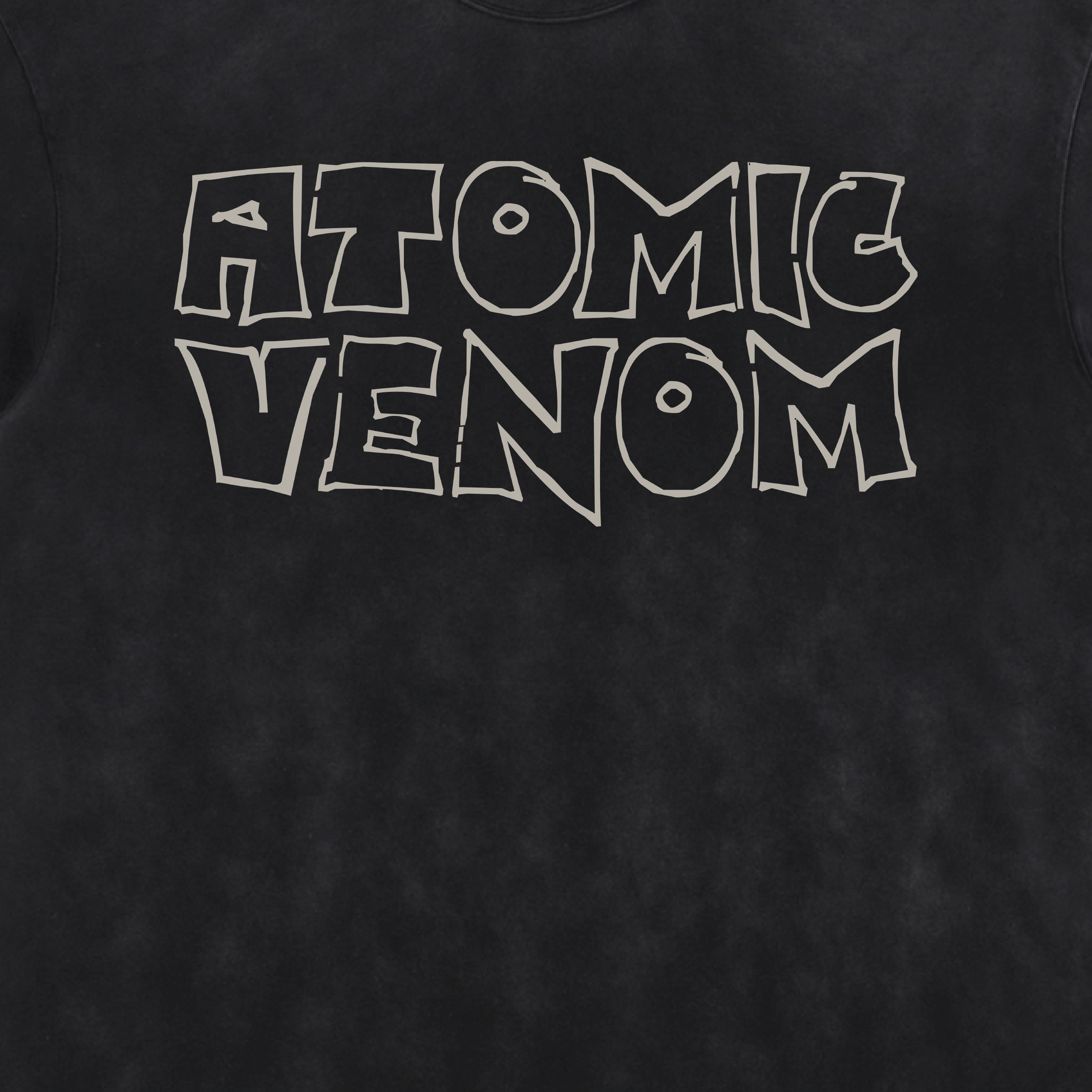 Lethal Dose Acid Washed Distressed T-Shirt