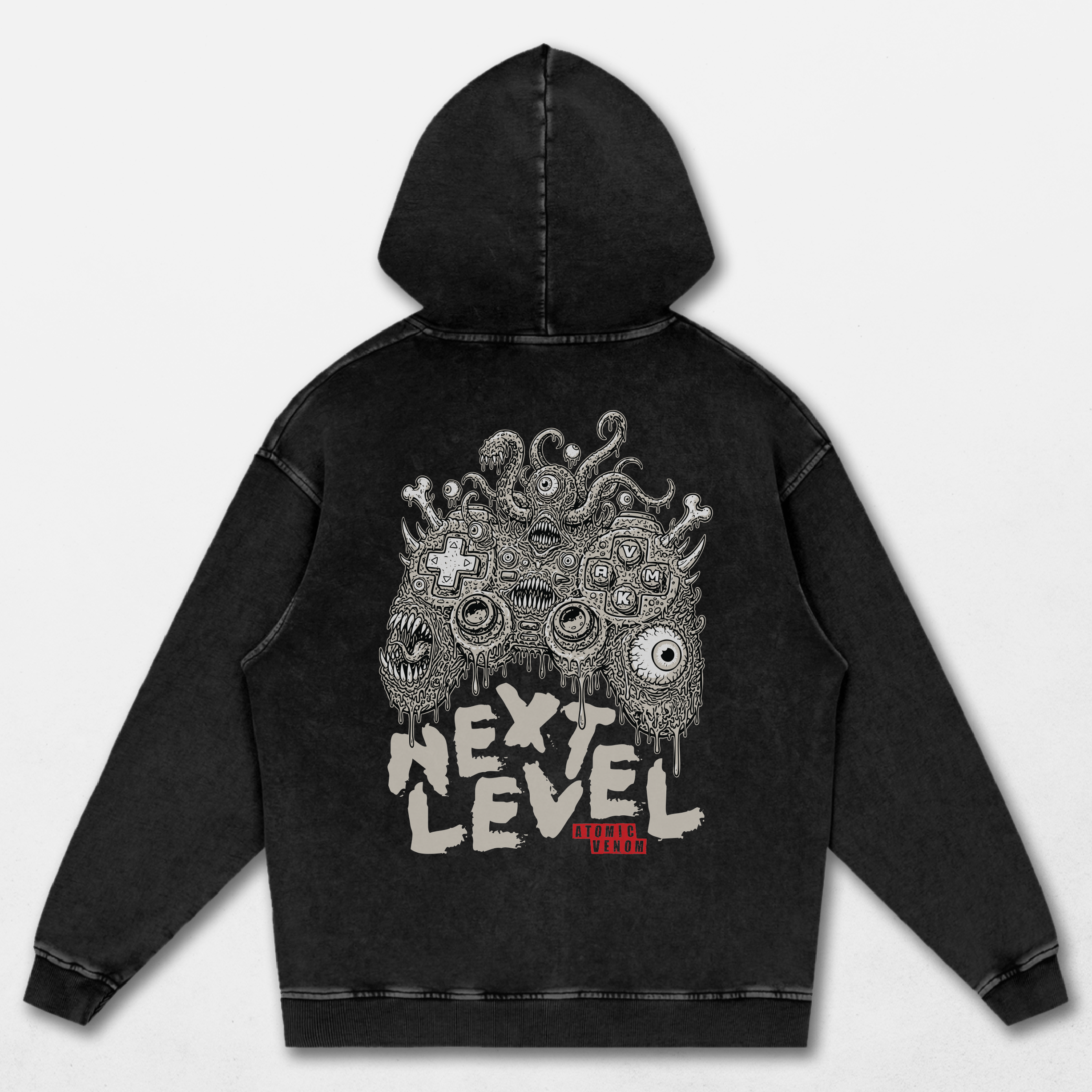 Next Level Acid Washed Hoodie