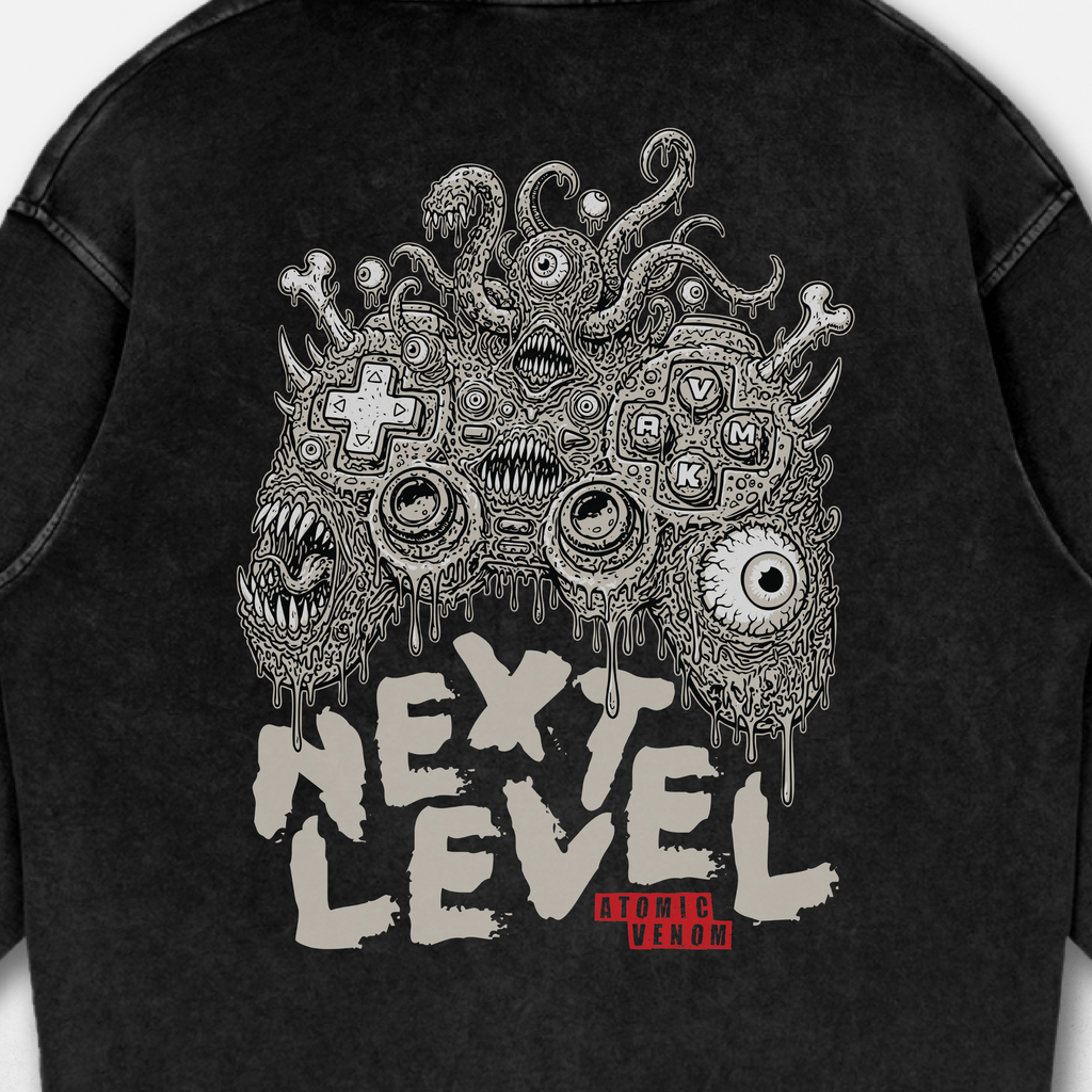 Next Level Acid Washed Hoodie
