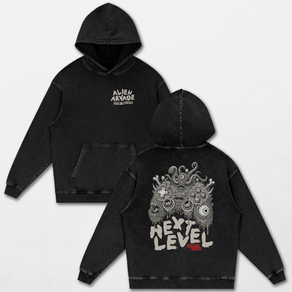 Next Level Acid Washed Hoodie