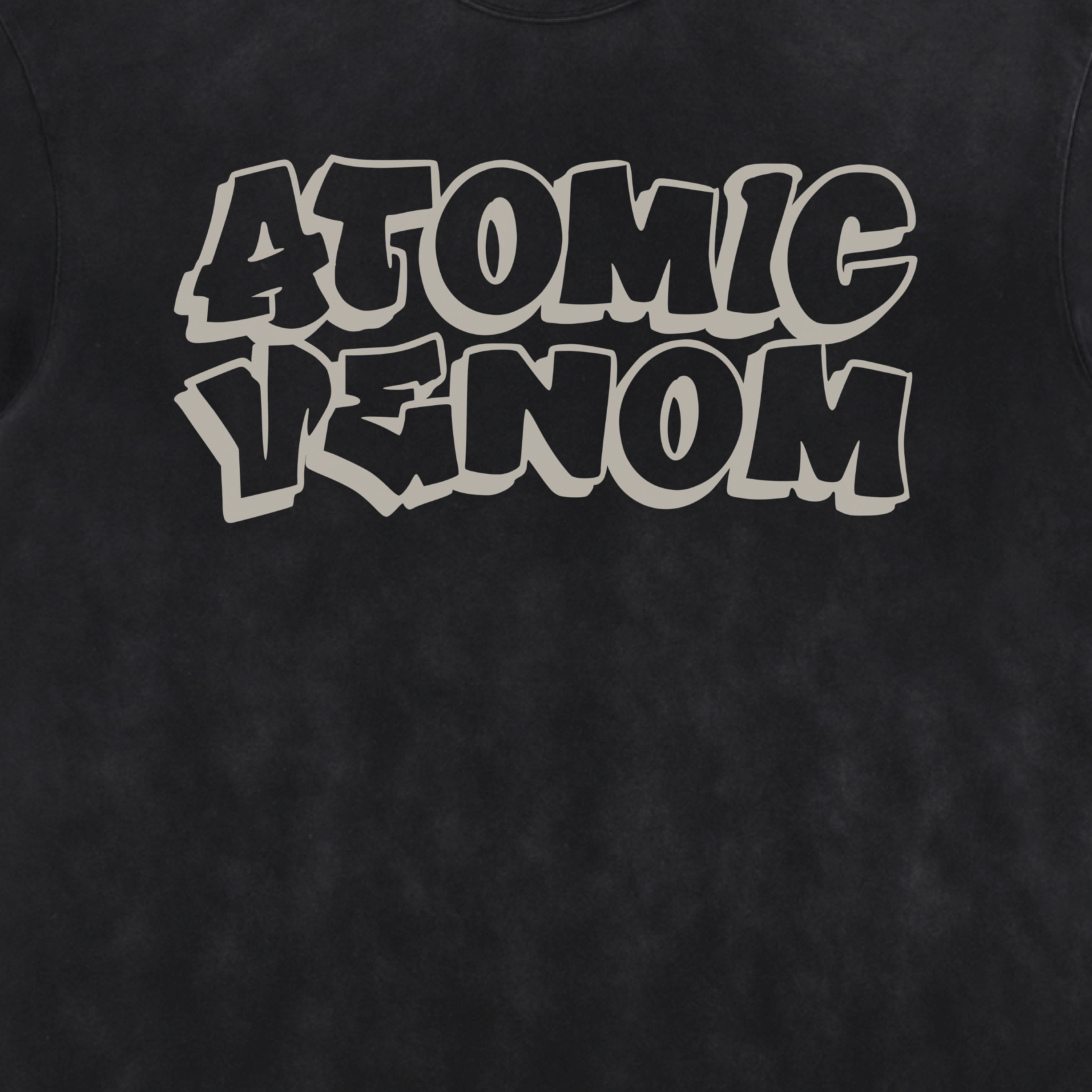 Octabeast Acid Washed Distressed T-Shirt