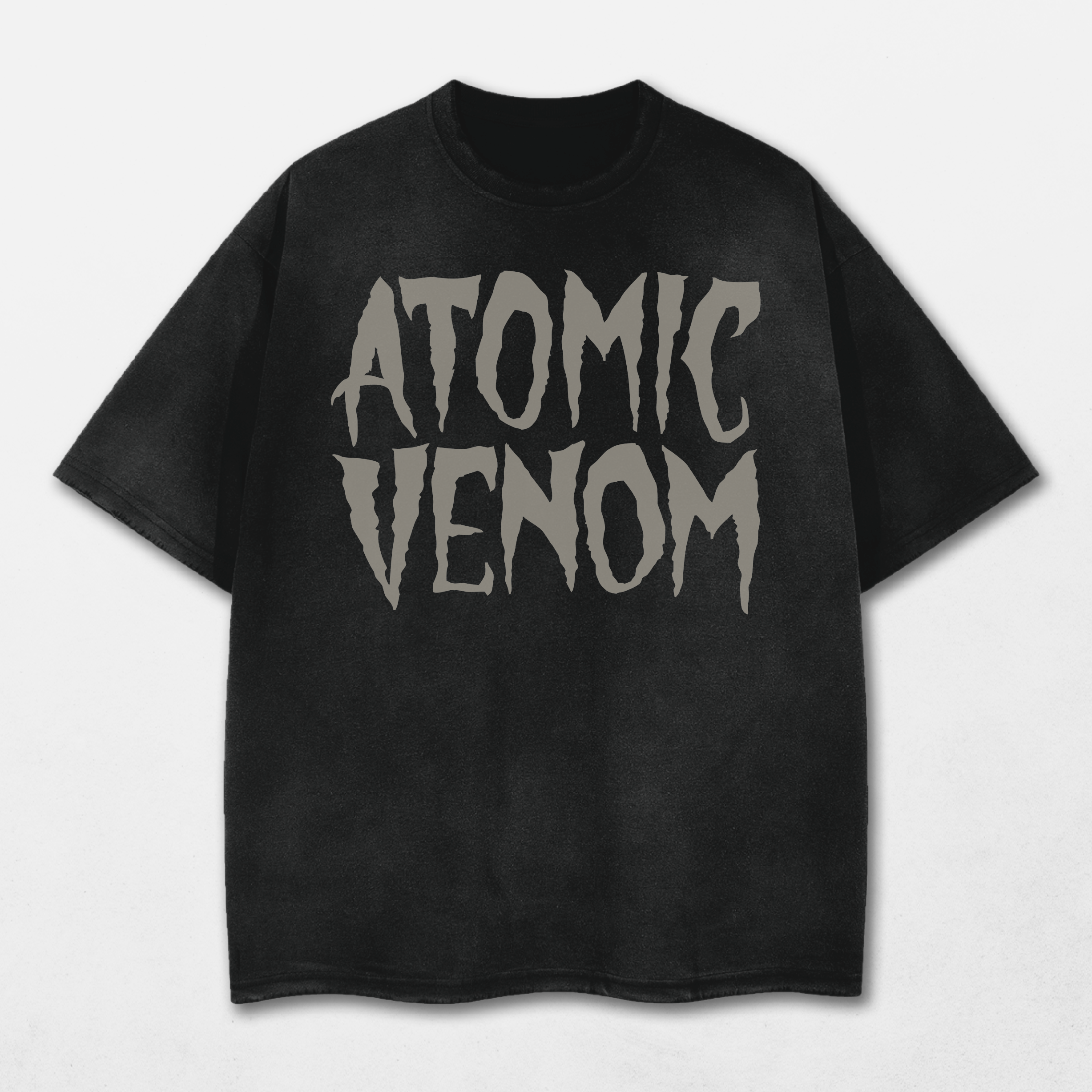 Reaper Acid Washed Distressed T-Shirt