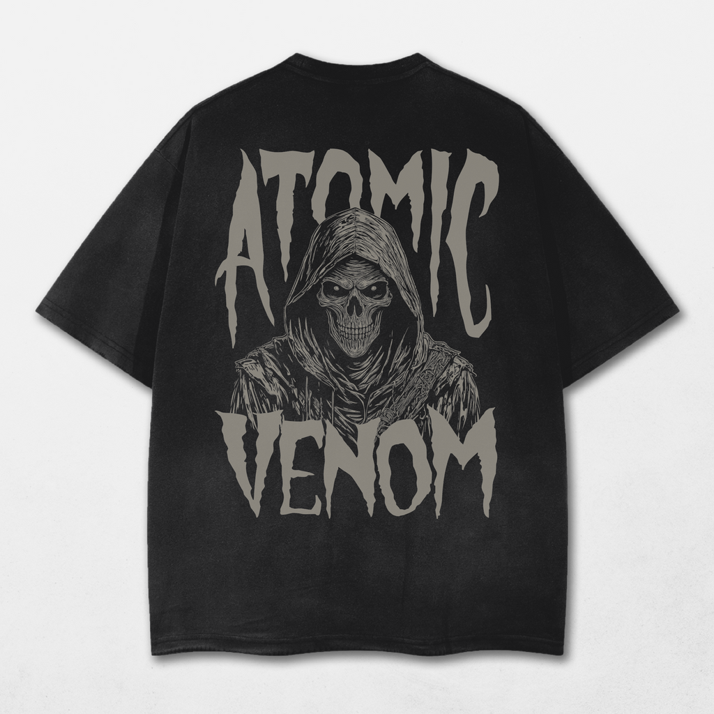 Reaper Acid Washed Distressed T-Shirt