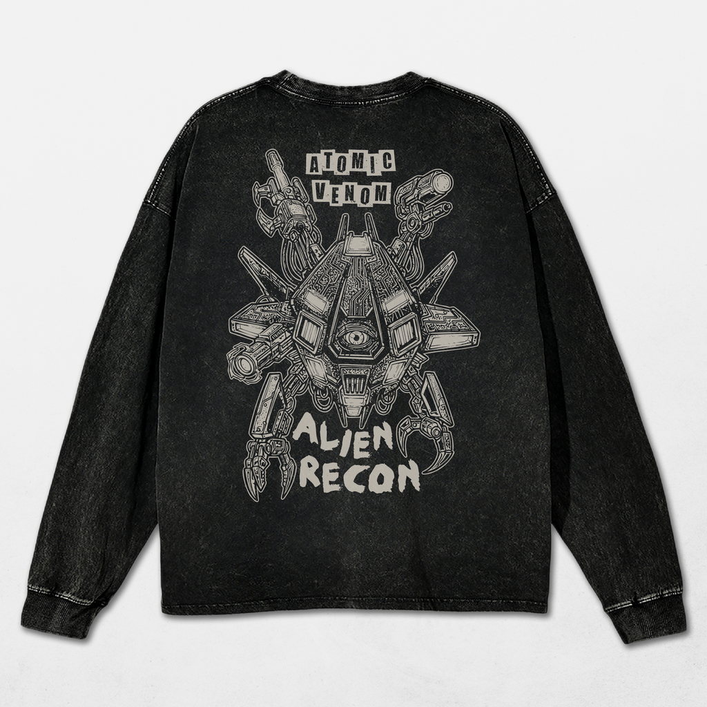 Recon Acid Washed Long Sleeve Shirt