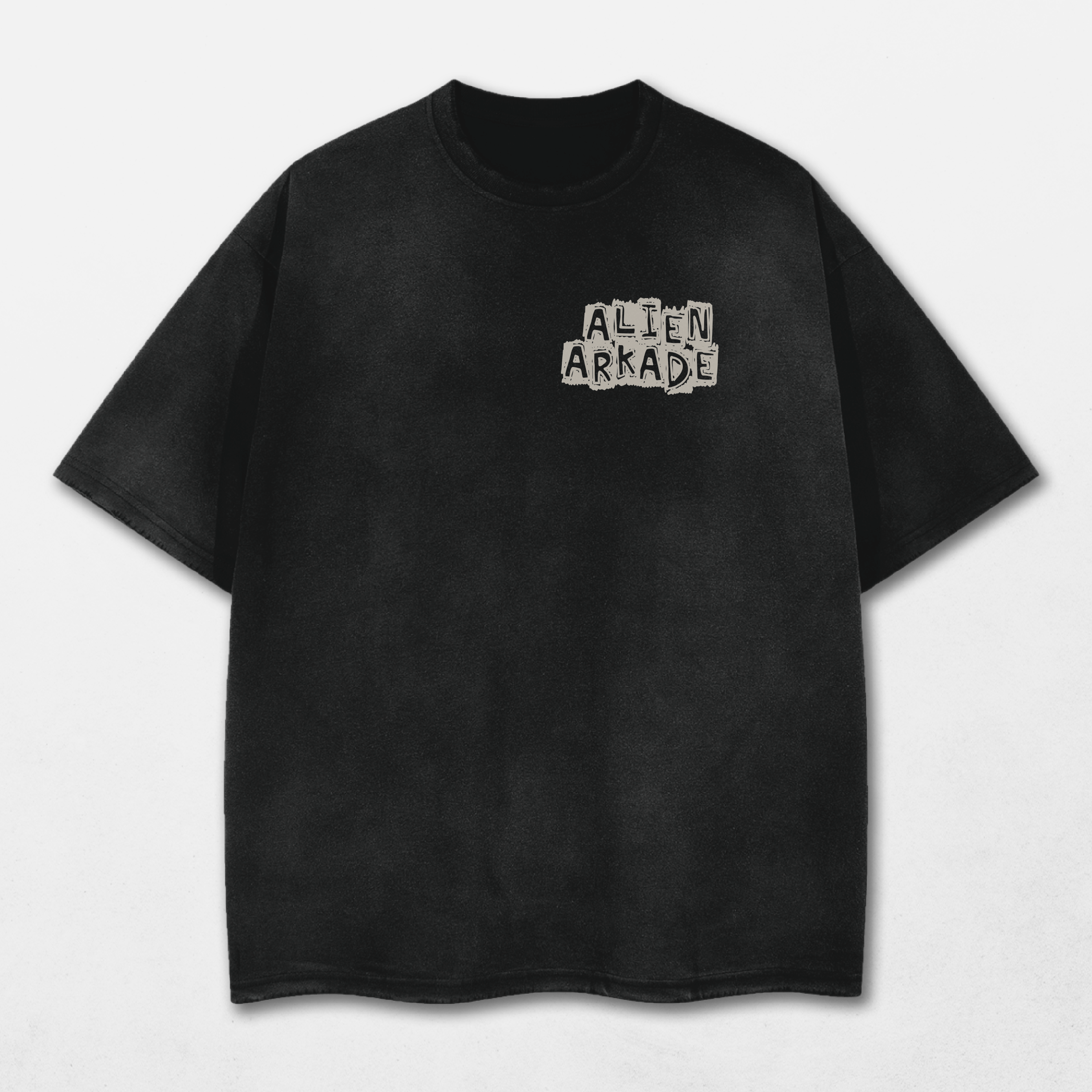 Search Party Acid Washed Distressed T-Shirt