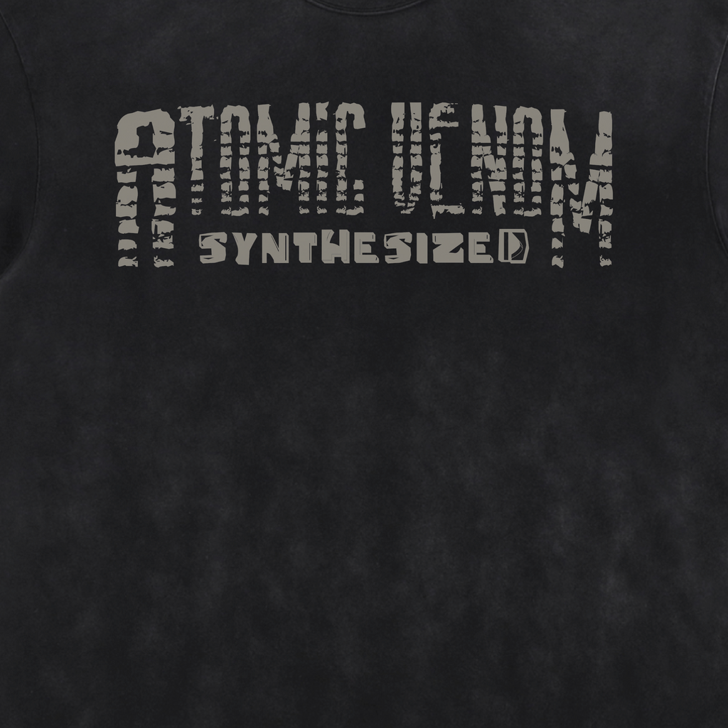 Synthesized Acid Washed Distressed T-Shirt