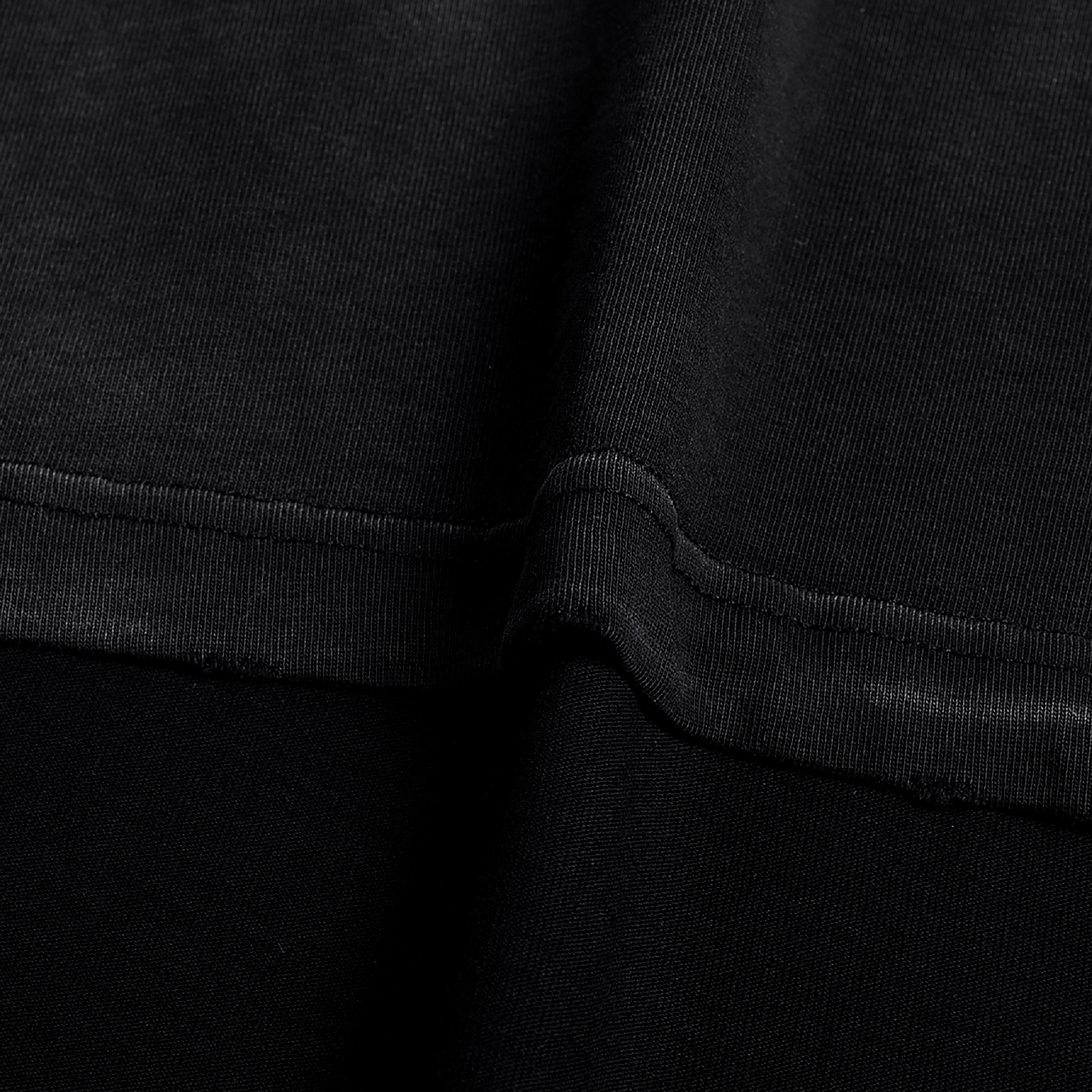 Synthesized Acid Washed Distressed T-Shirt