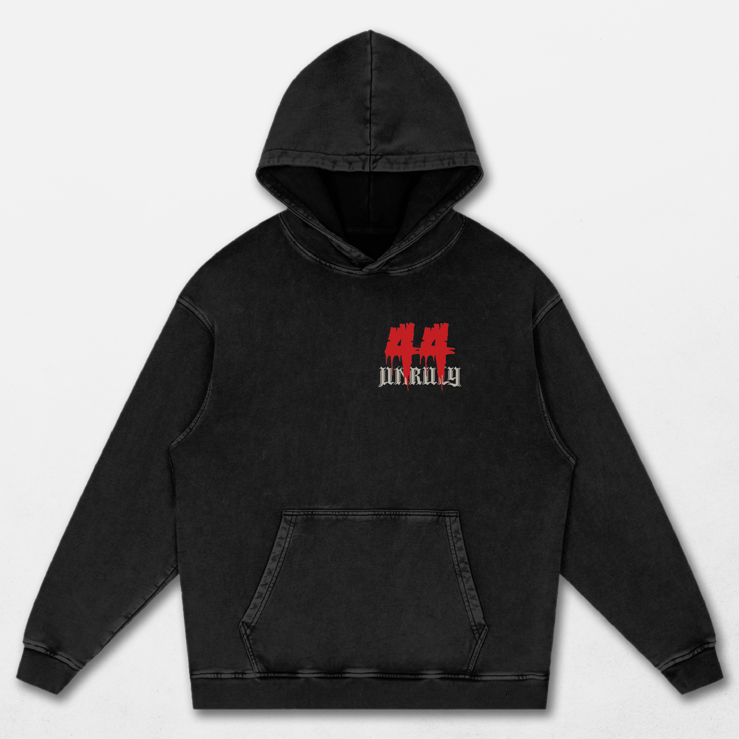 Unruly Legacy Acid Washed Hoodie