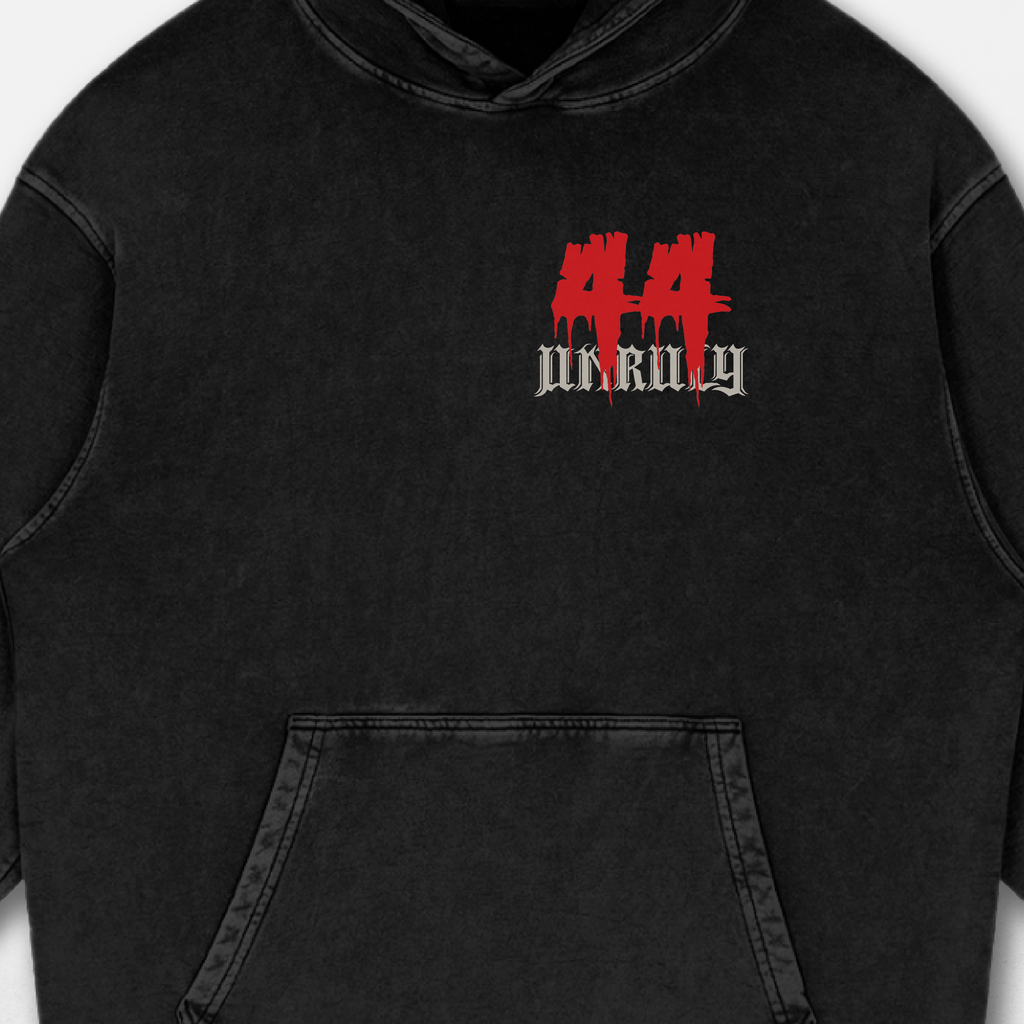 Unruly Legacy Acid Washed Hoodie