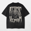 Venom Acid Washed Distressed T-Shirt