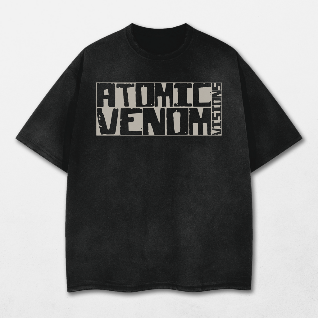 Visions Acid Washed Distressed T-Shirt