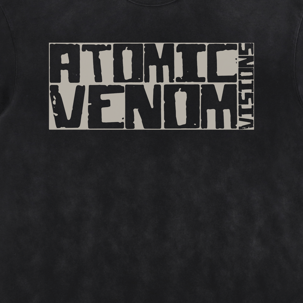 Visions Acid Washed Distressed T-Shirt